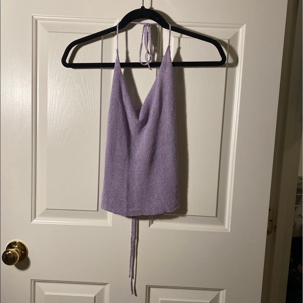 Superdown Purple Cowlneck